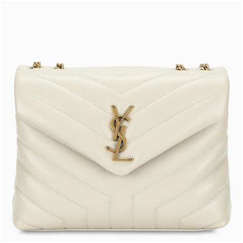 ysl bag with y logo|cream YSL Bag.